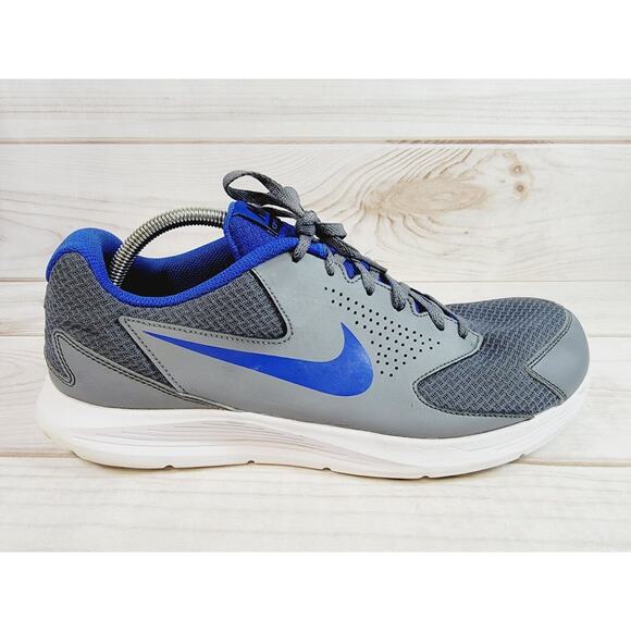 Nike Men's CP Trainer2 - Cool Grey/Game Royal/White-Black Sneakers Size US 13 - Picture 7 of 16